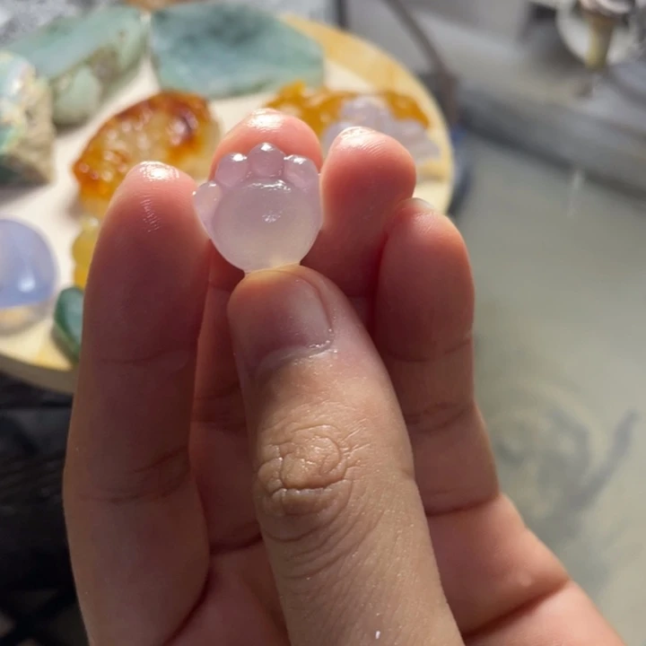 定制玛瑙猫爪挂件