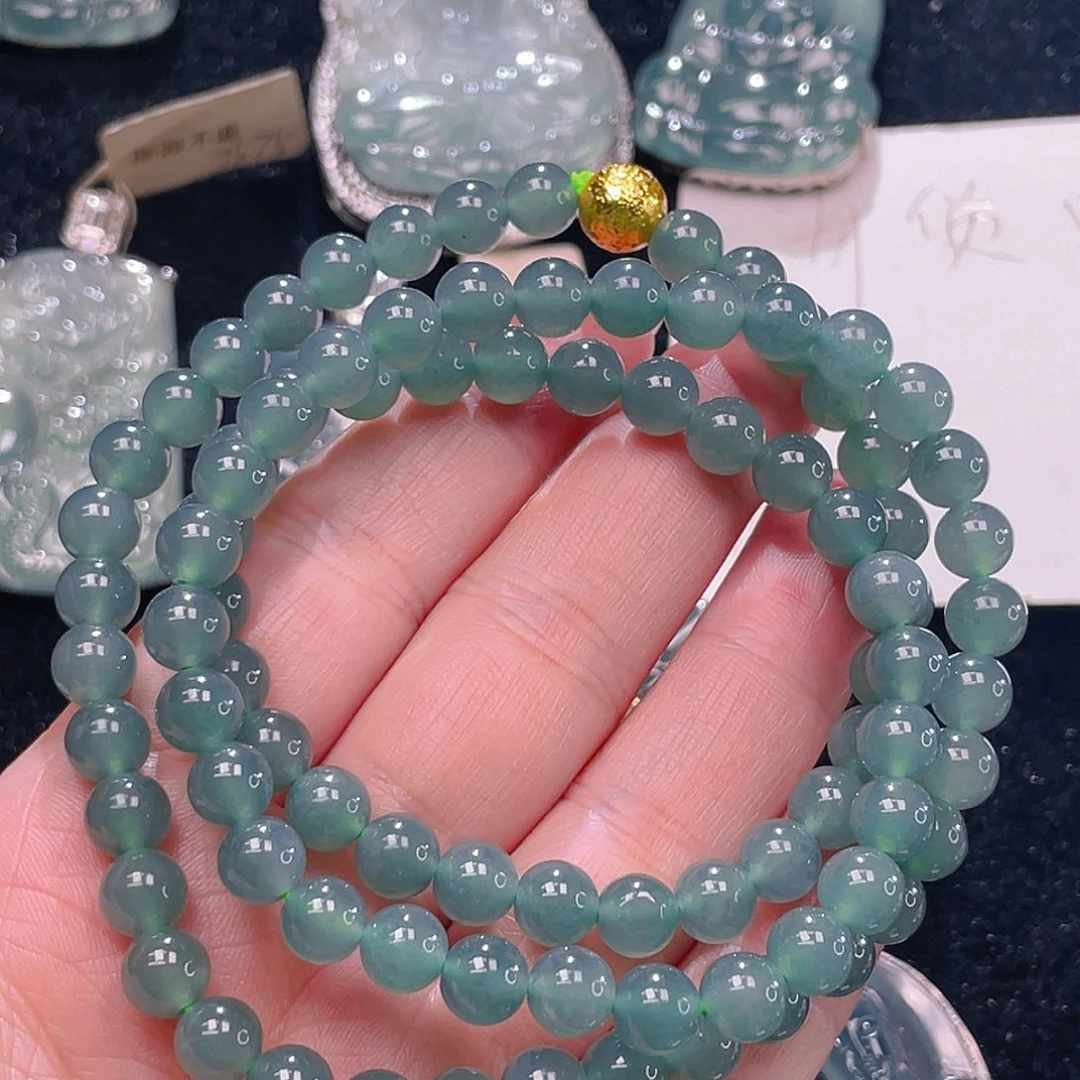 颈饰未镶嵌翡翠4，