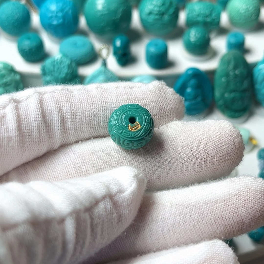 绿松石未镶嵌配饰