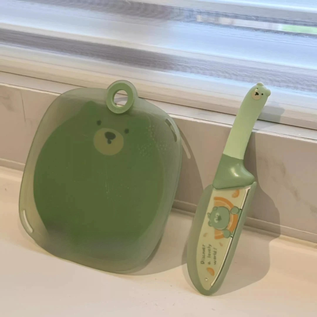 菜板水果专用砧板防霉抗菌厨房小菜塑料家用宝宝分类辅食案板卡通