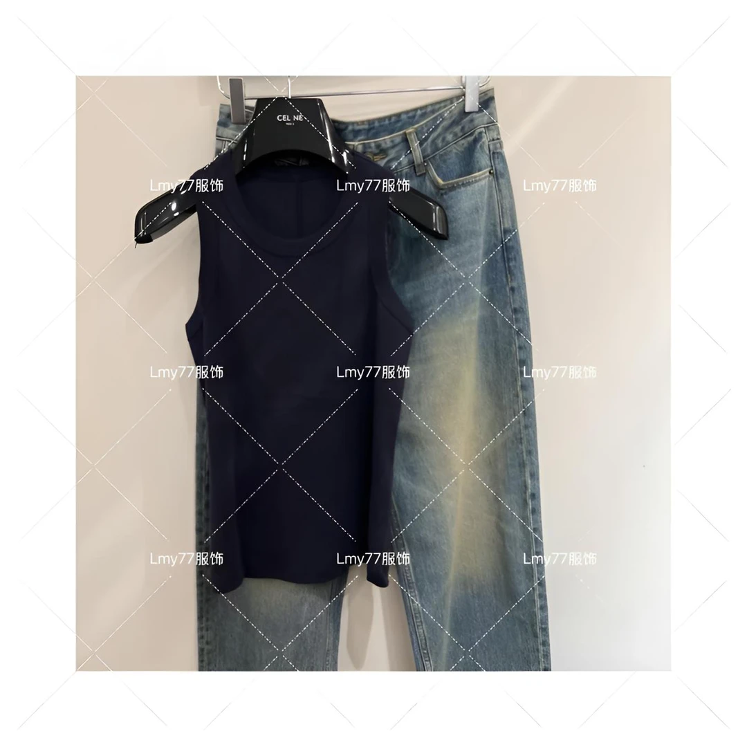蓝青蛙工字百搭高品质背心
