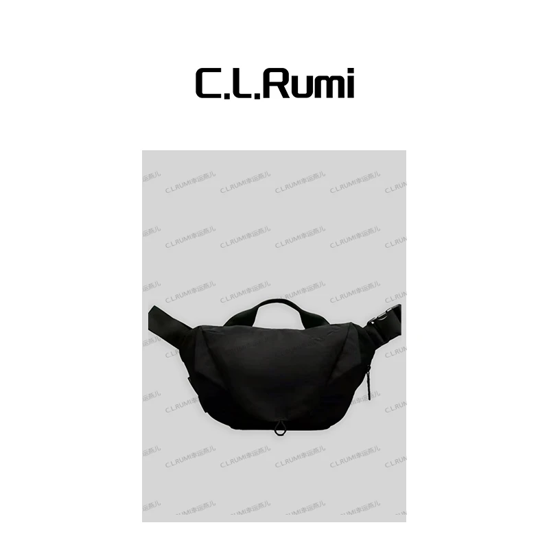 【燕子甄选】“饺子包"百搭经典单肩休闲磁吸扣斜挎胸包6234pj