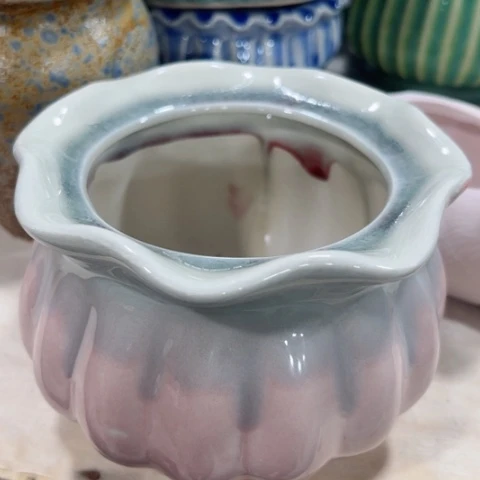 陶瓷新年快乐都是福利盆各位姐姐