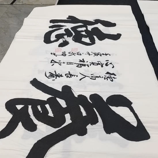 翰墨白武坤老师作品一副
