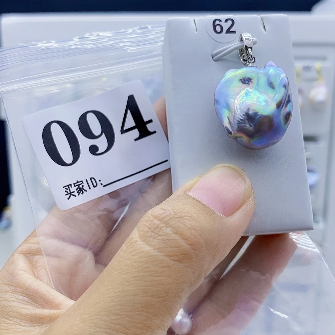 颈饰钛钢淡水珍珠