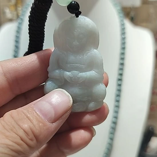 翡翠未镶嵌颈饰天然缅甸翡翠A货吊坠