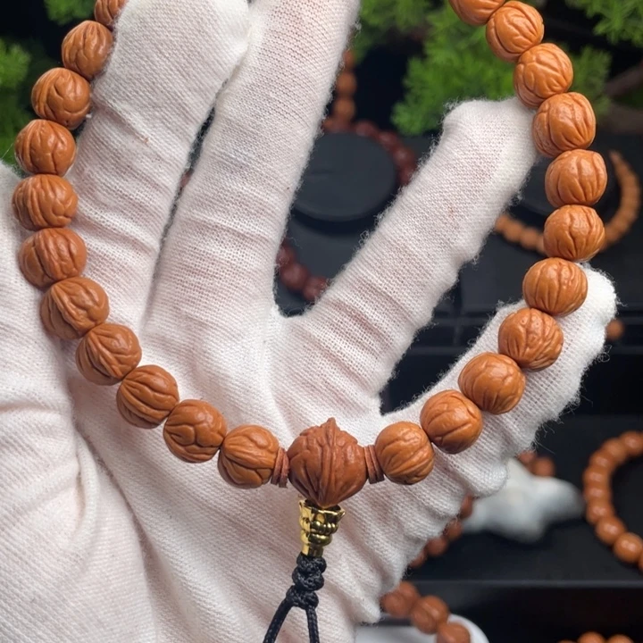 我***恒吊坠桃核精品手持