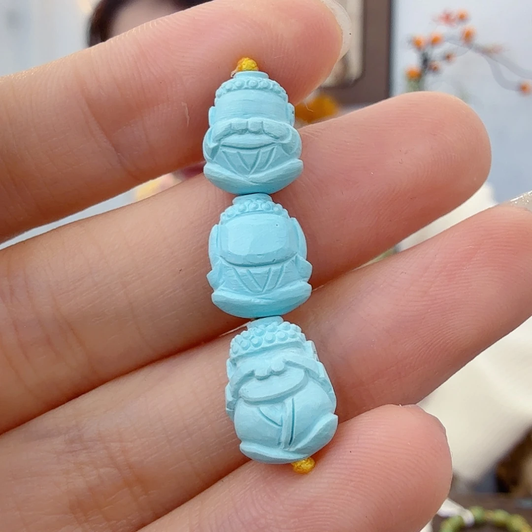 绿松石未镶嵌珠宝半成品