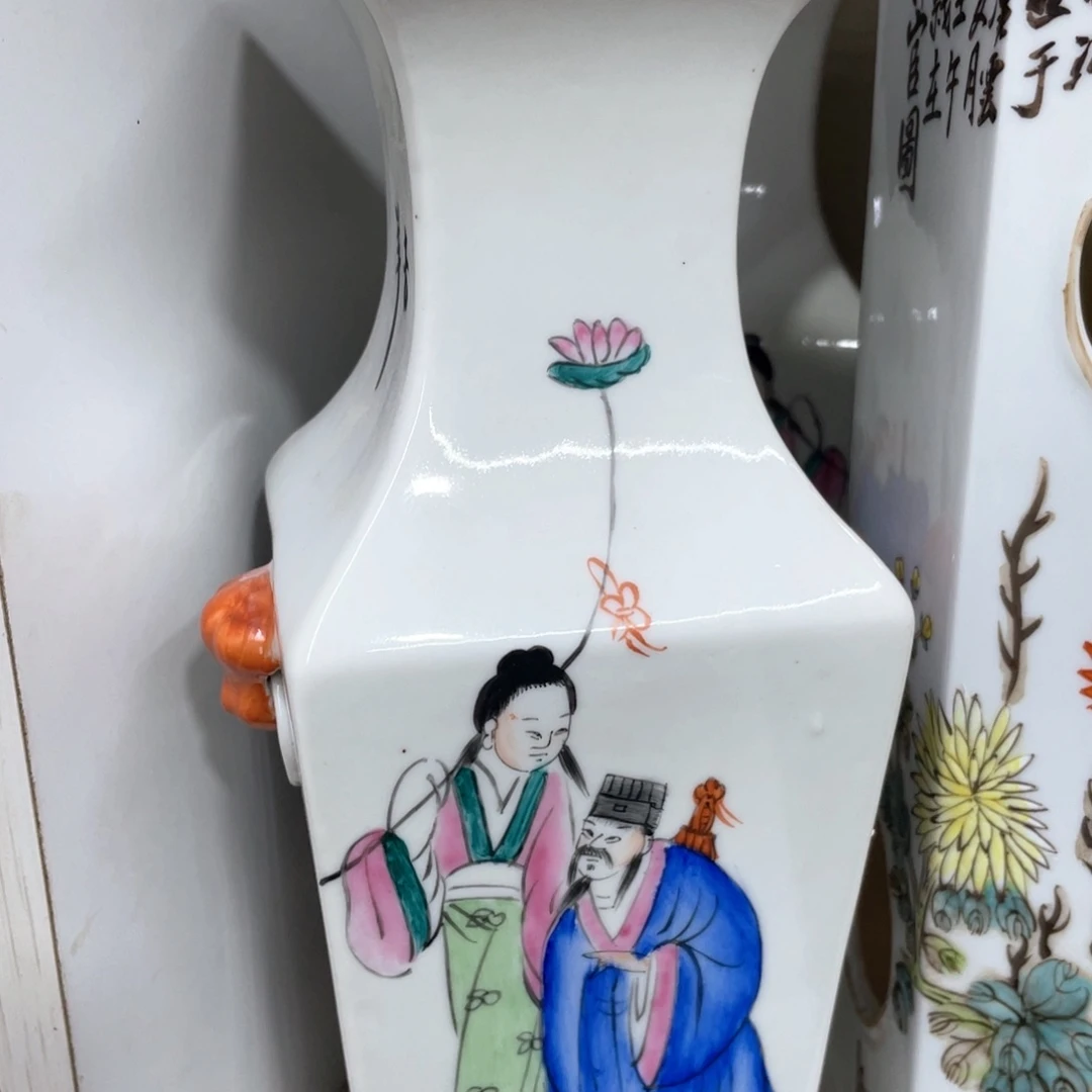 摆件手绘陶瓷作品欣赏