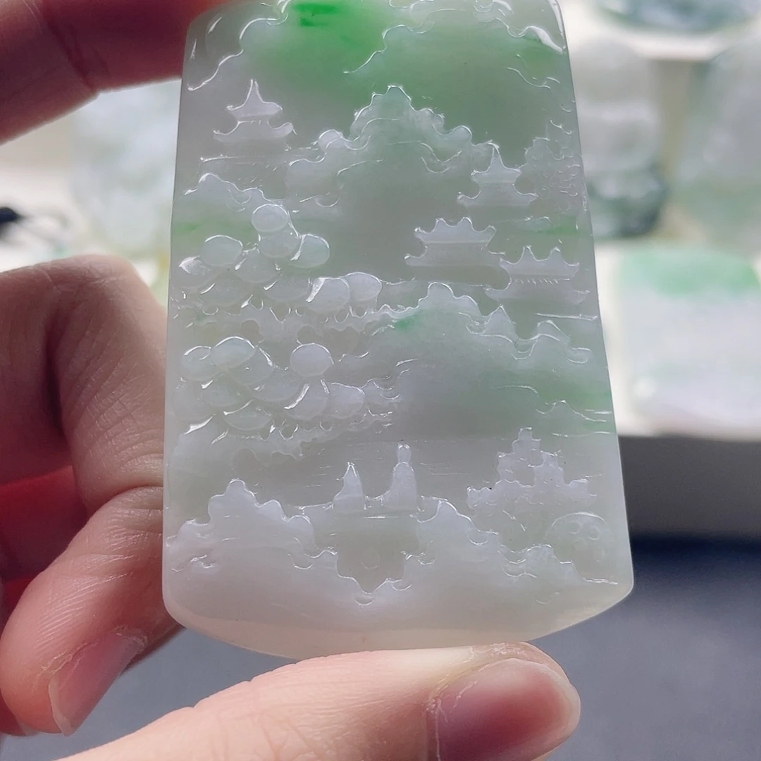 翡翠未镶嵌颈饰翡翠000000000000