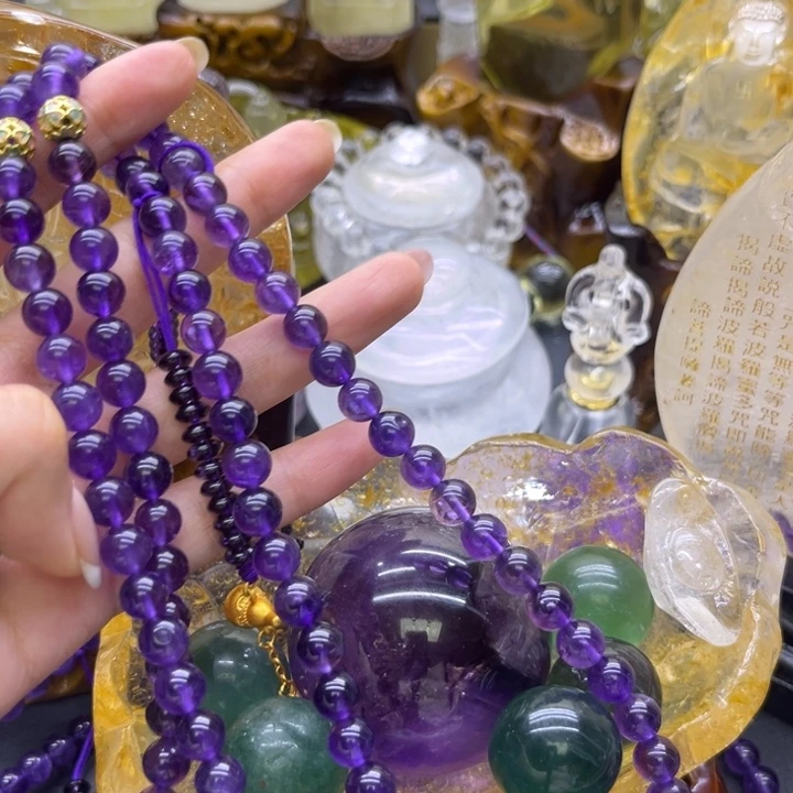 宇***音珠宝半成品水晶未镶嵌