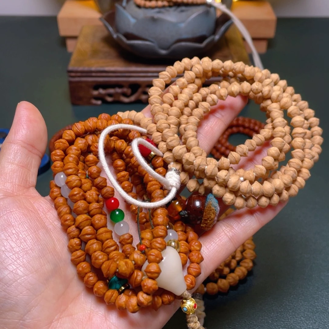 吊坠柏香籽/百香籽迷你斜挎