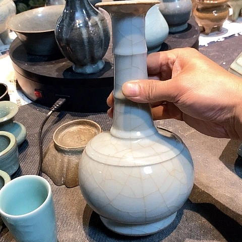 瓶品**剧龙泉青瓷龙泉青瓷龙泉