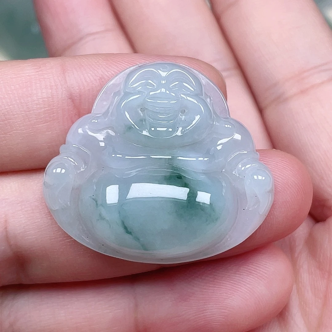 颈饰未镶嵌翡翠佛公