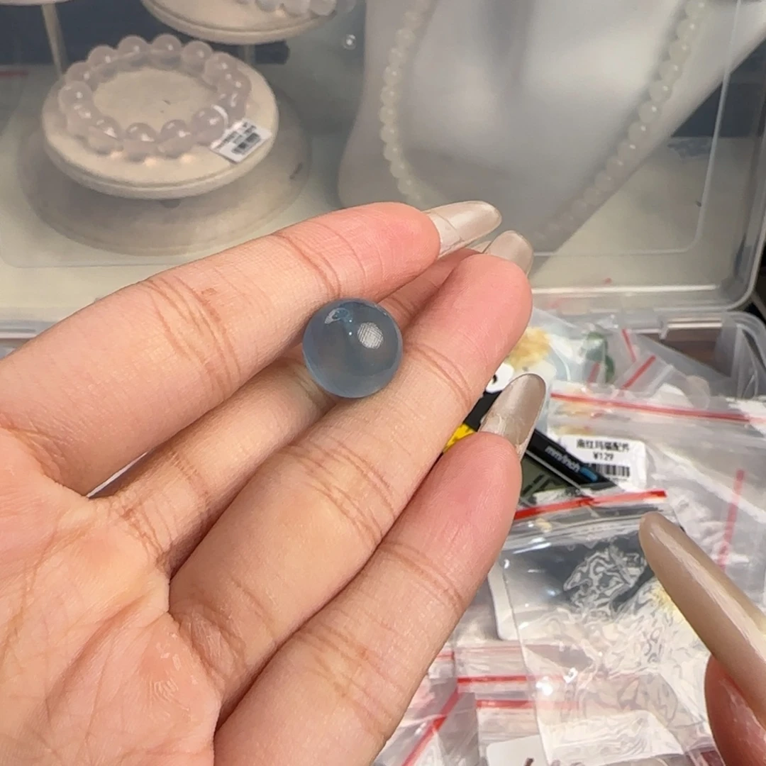 海蓝宝石未镶嵌吊坠(不含链)卡12+