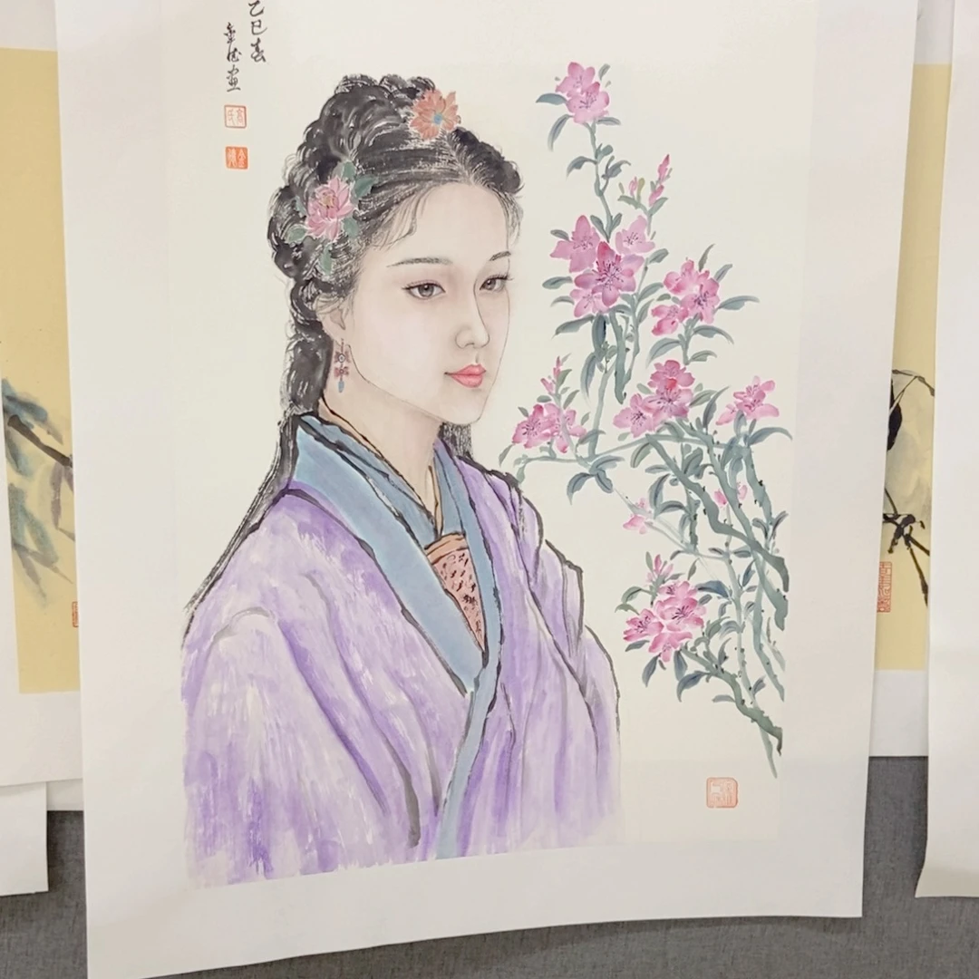 了***之国画手写手绘国画127