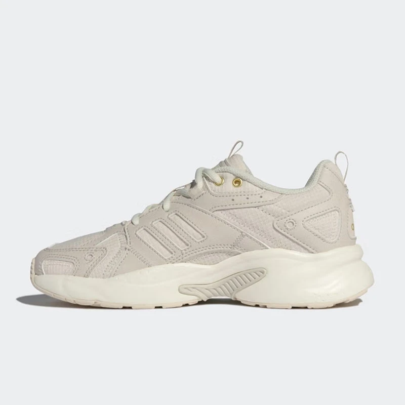 【B类无盒】adidas   复古 低帮 生活休闲鞋 男女同款 浅灰 GW7249