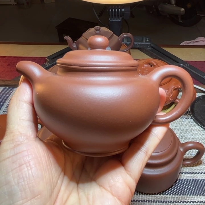 紫泥茶壶作品欣赏