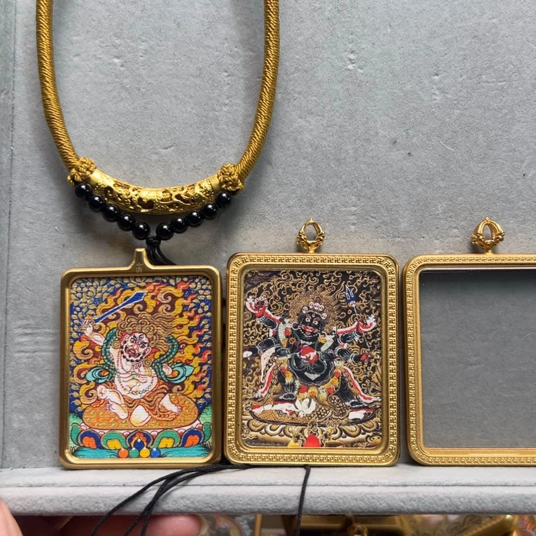 吊坠凹***王双面不动➕大黑天