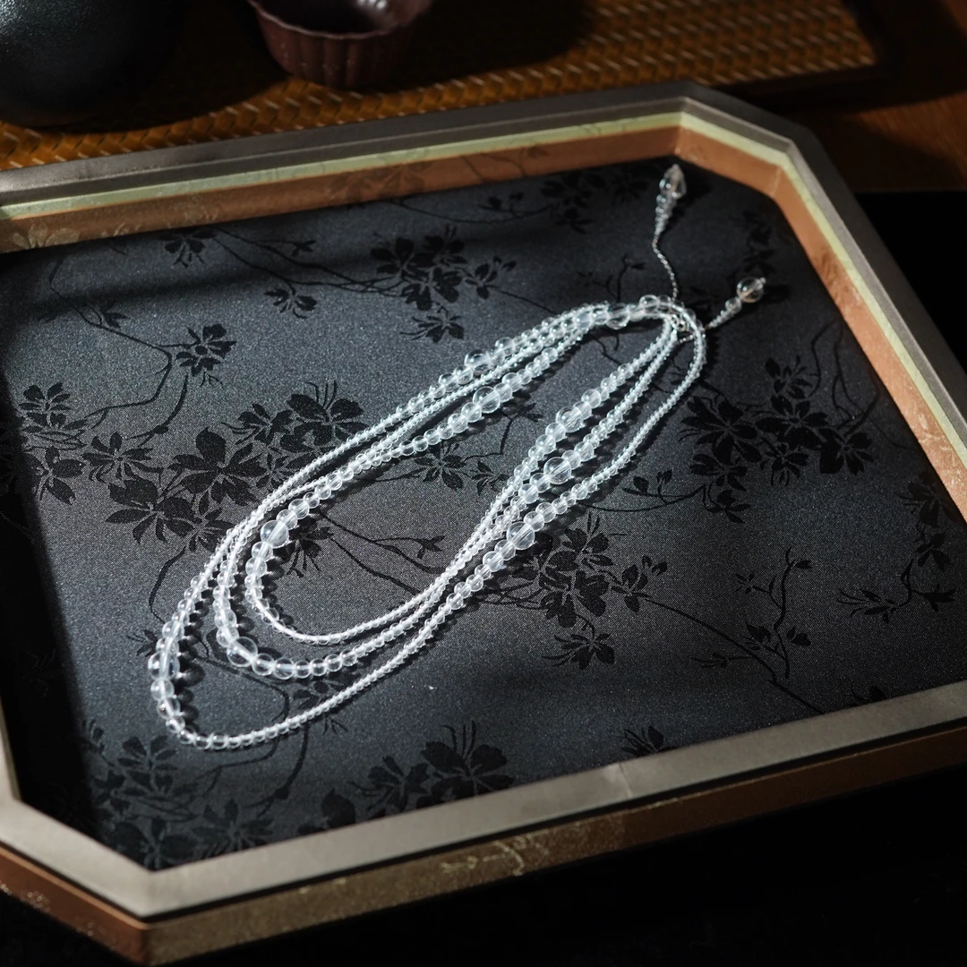 【晶无缺】水晶百搭*项链*S925银镶嵌