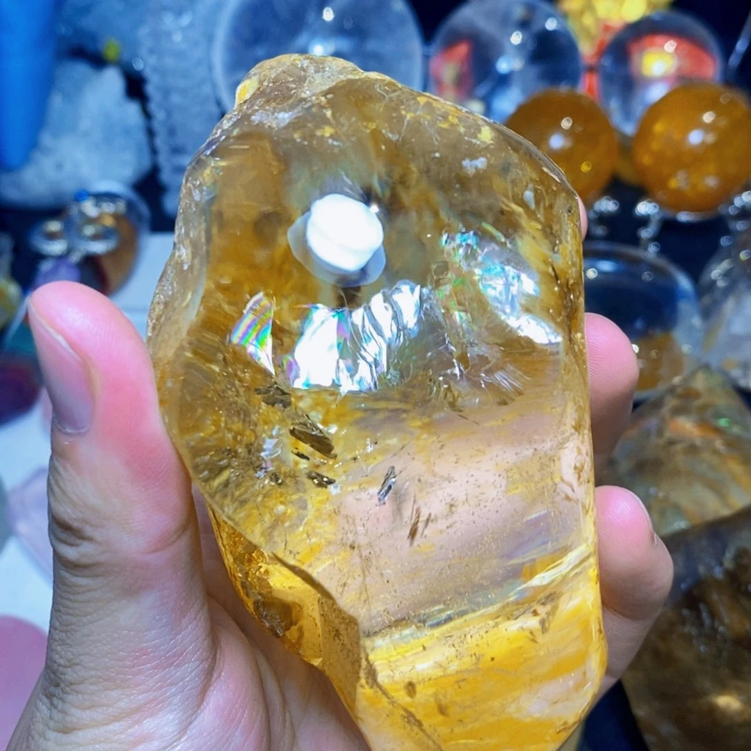 未镶嵌水晶珠宝半成品