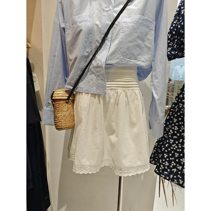 韩国首尔DATE家收腰显瘦短裙2303