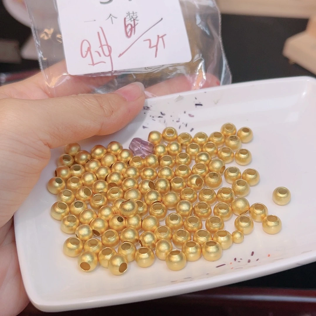 紫晶珠宝半成品银S925镀金镶嵌54