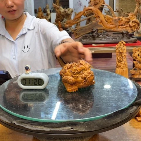 柏木开*太行崖柏根雕