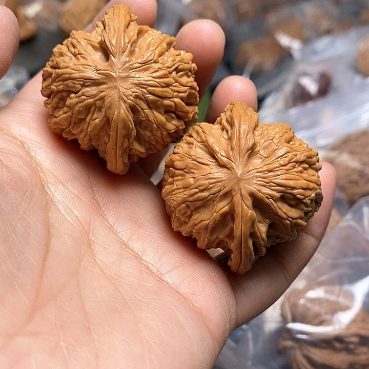 文玩核桃把件磨盘40尺