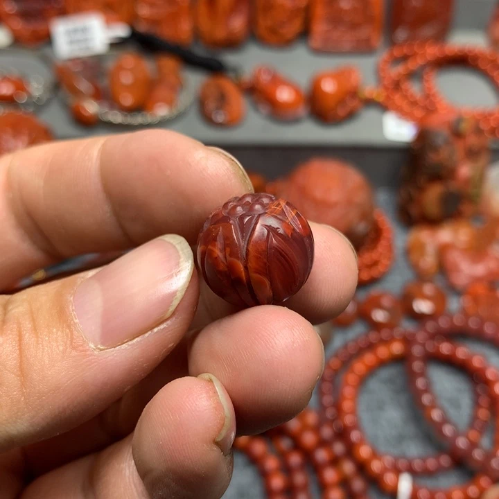 南红玛瑙配珠未镶嵌开***K