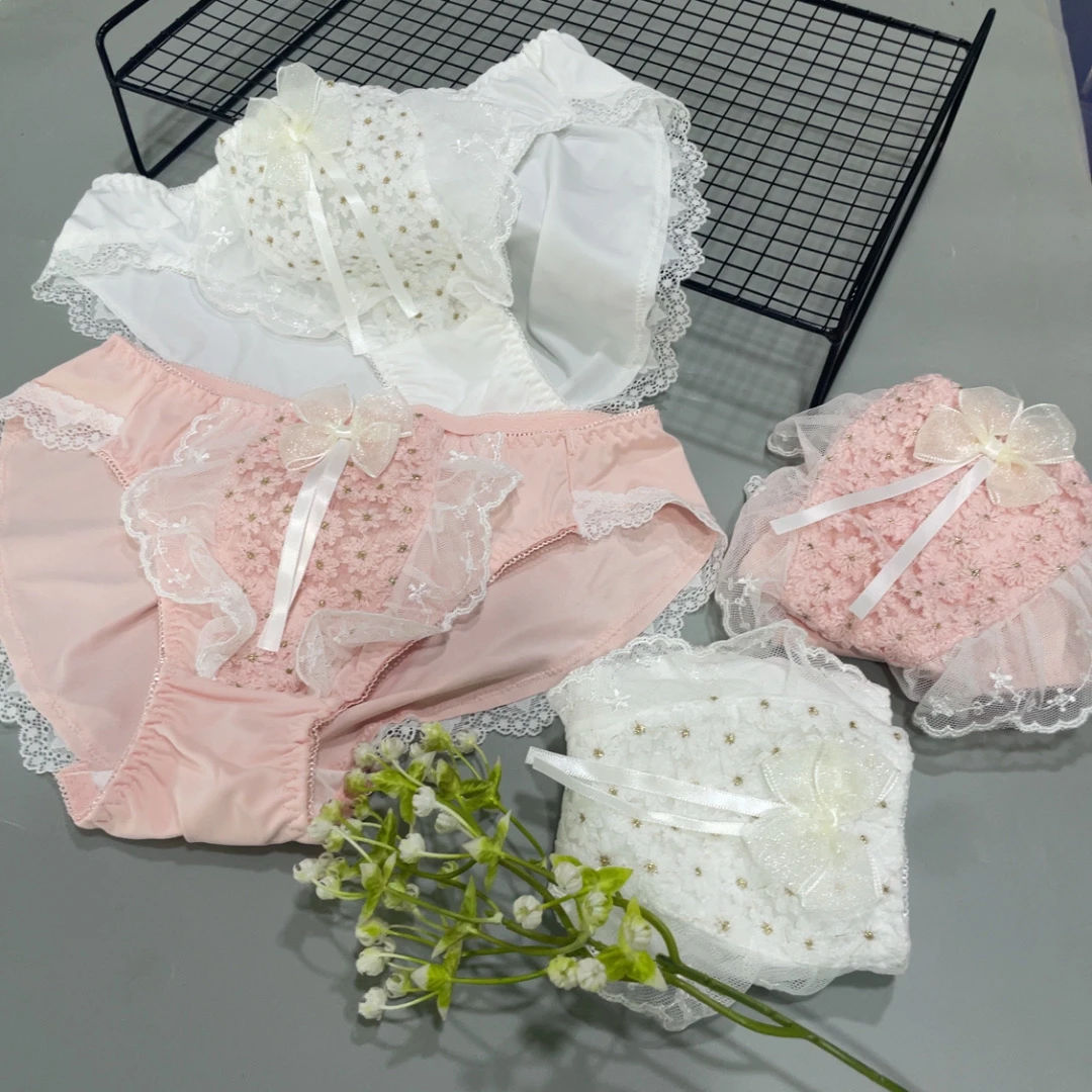 时尚潮流男款女款低腰刺绣家居内裤