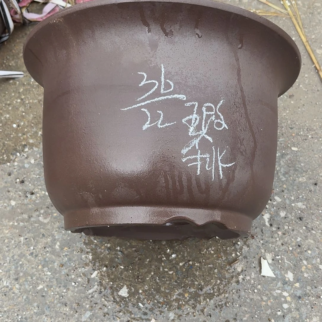 宜兴紫砂花盆，现货发