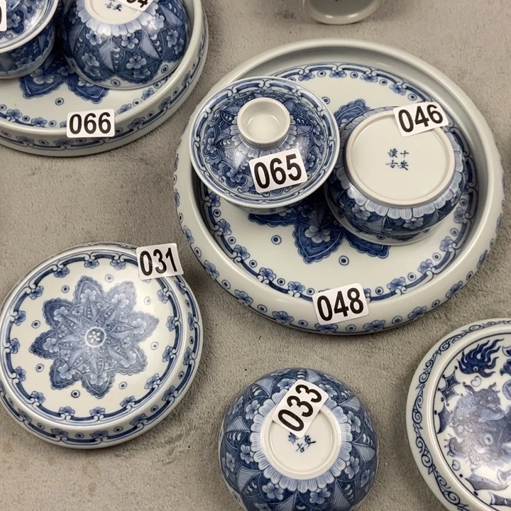 石***火瓷片手工手绘手工制作