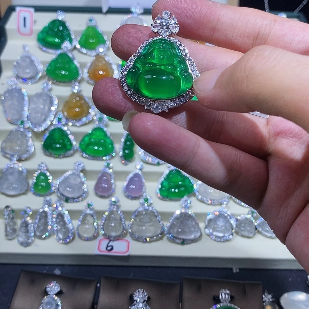 玛瑙/玉髓吊坠未镶嵌56