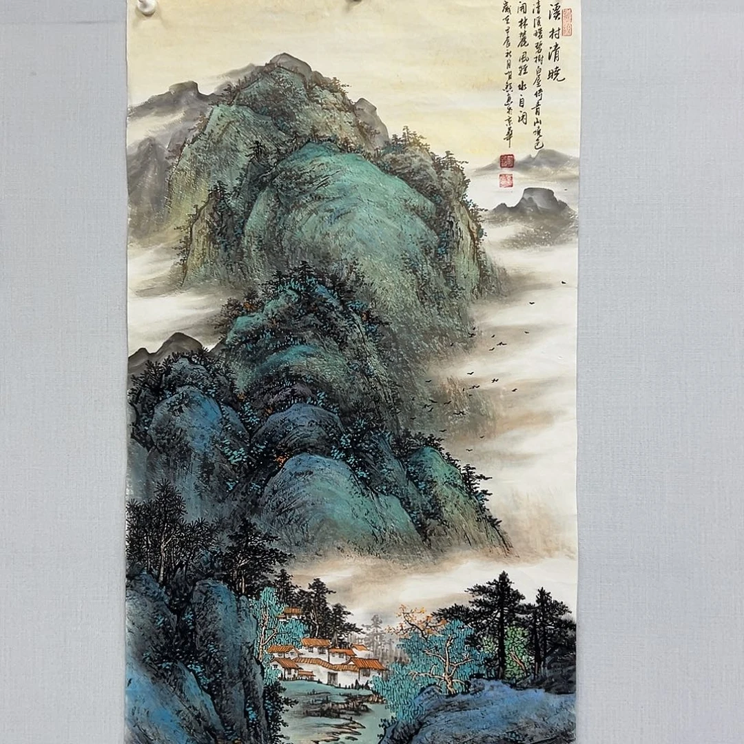 国画国画宣纸纯手绘作品