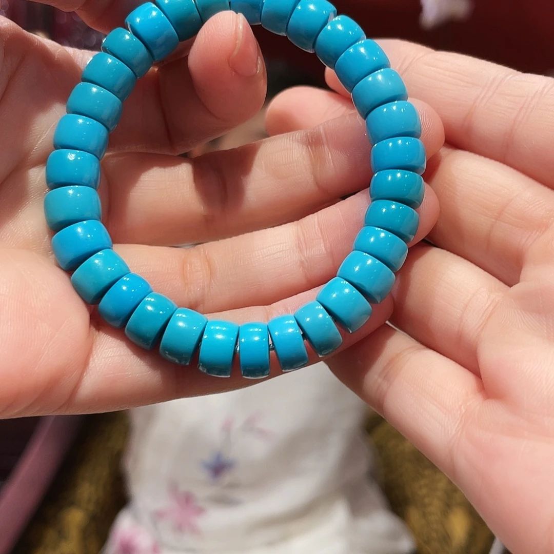 绿松石未镶嵌颈饰