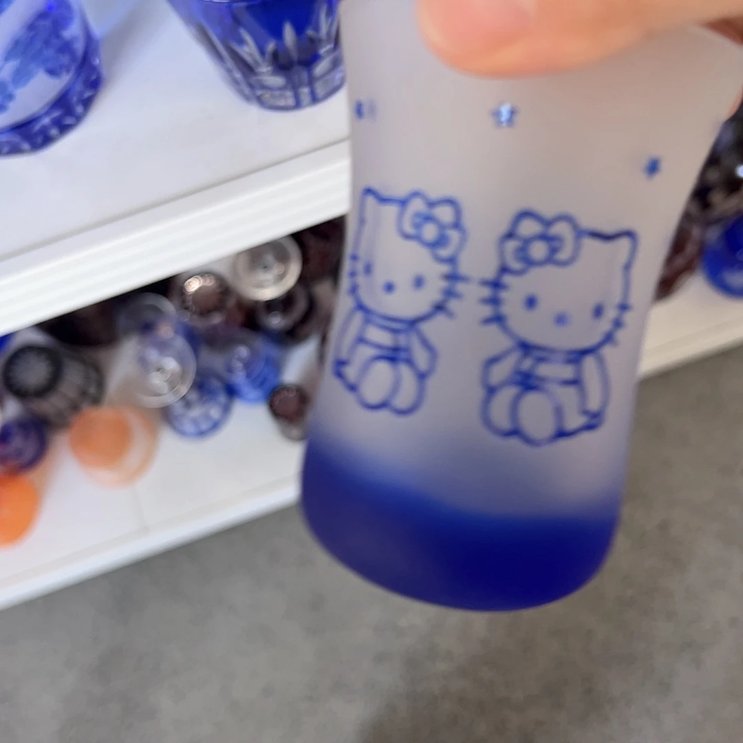 水晶玻璃高脚款微瑕一个