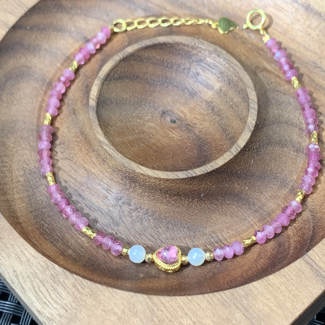 刻面碧玺设计款手链 KT24061222