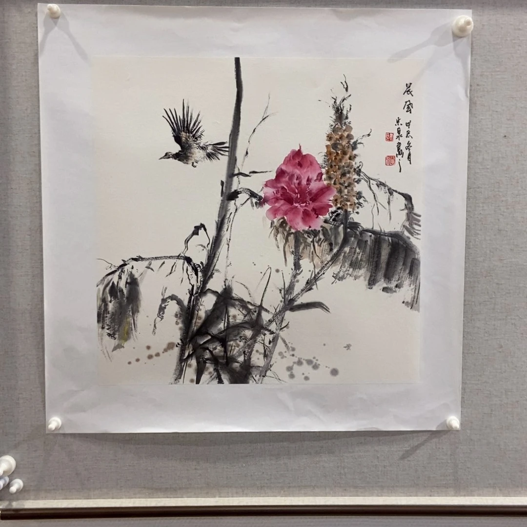 【闪购商品】国画清****开墨鱼精品墨鱼精品