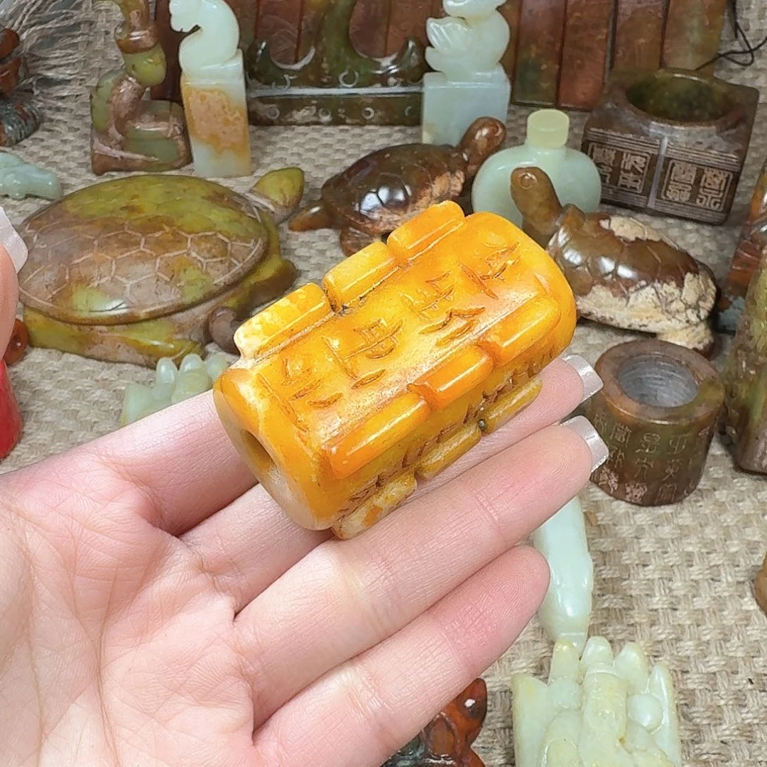 白玉菩提吊坠挂件