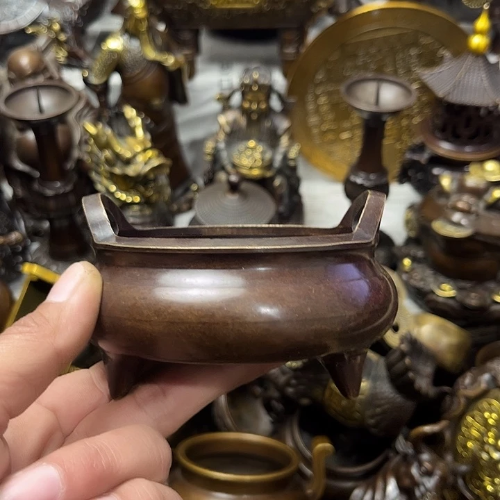 顺顺利利，铜器摆件
