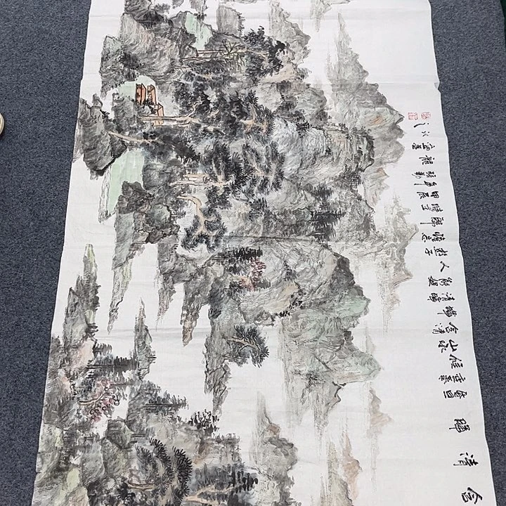 国画手绘国画大捡漏！