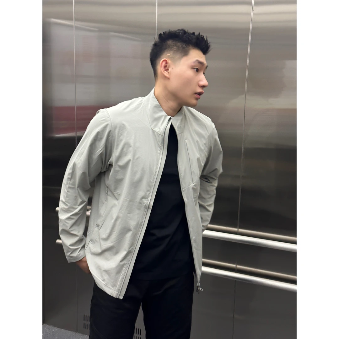 lulu同款夏季防晒服超薄冰丝凉感速干UPF50+外套户外运动防晒衣