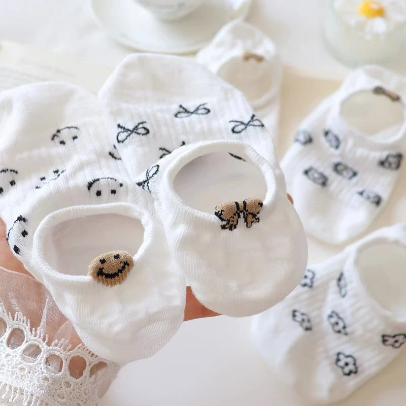 女夏季隐形船袜复古港风透气百搭ins温婉风日系硅胶防滑防脱跟