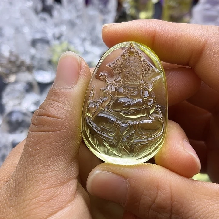 水晶摆件未镶嵌吊坠