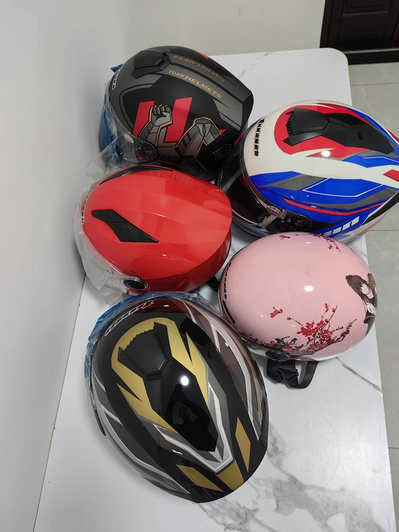 微瑕/库存样品/清仓3C认证电动车头盔摩托车头盔男女通用夏季半盔