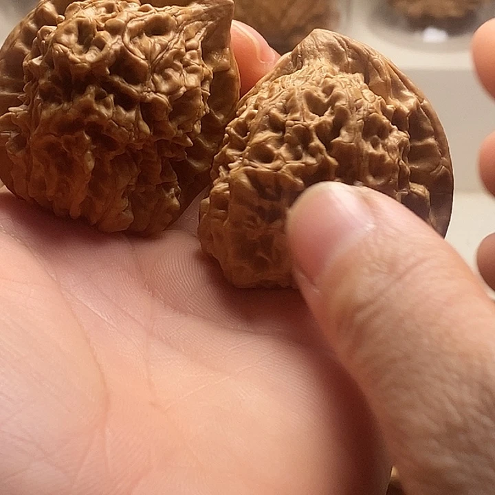 桃核吊坠官帽半壁