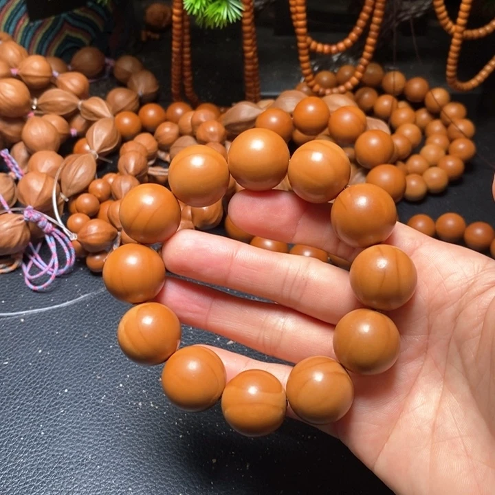 橄榄核手串2.0尺寸光珠