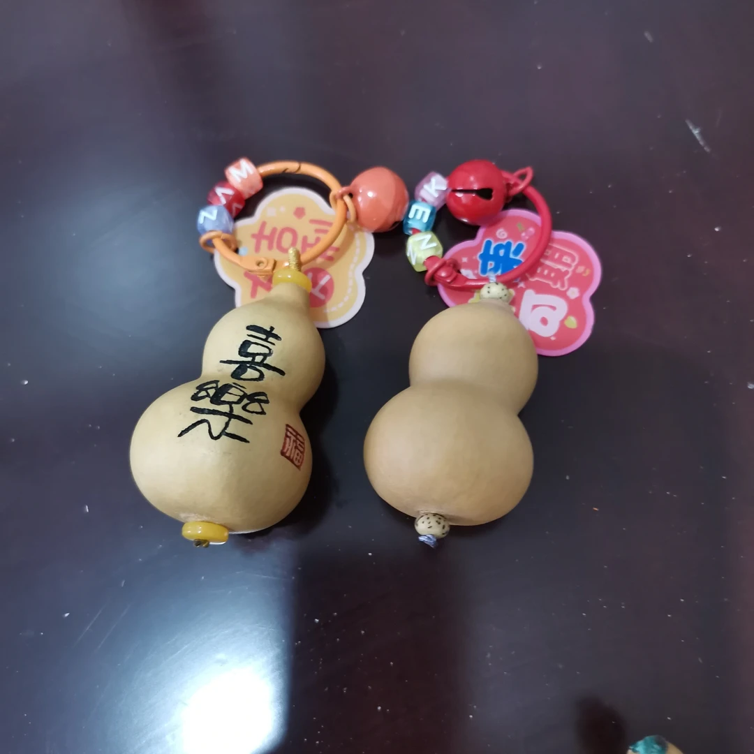 天然葫芦文创产品钥匙挂包挂手捻小物件