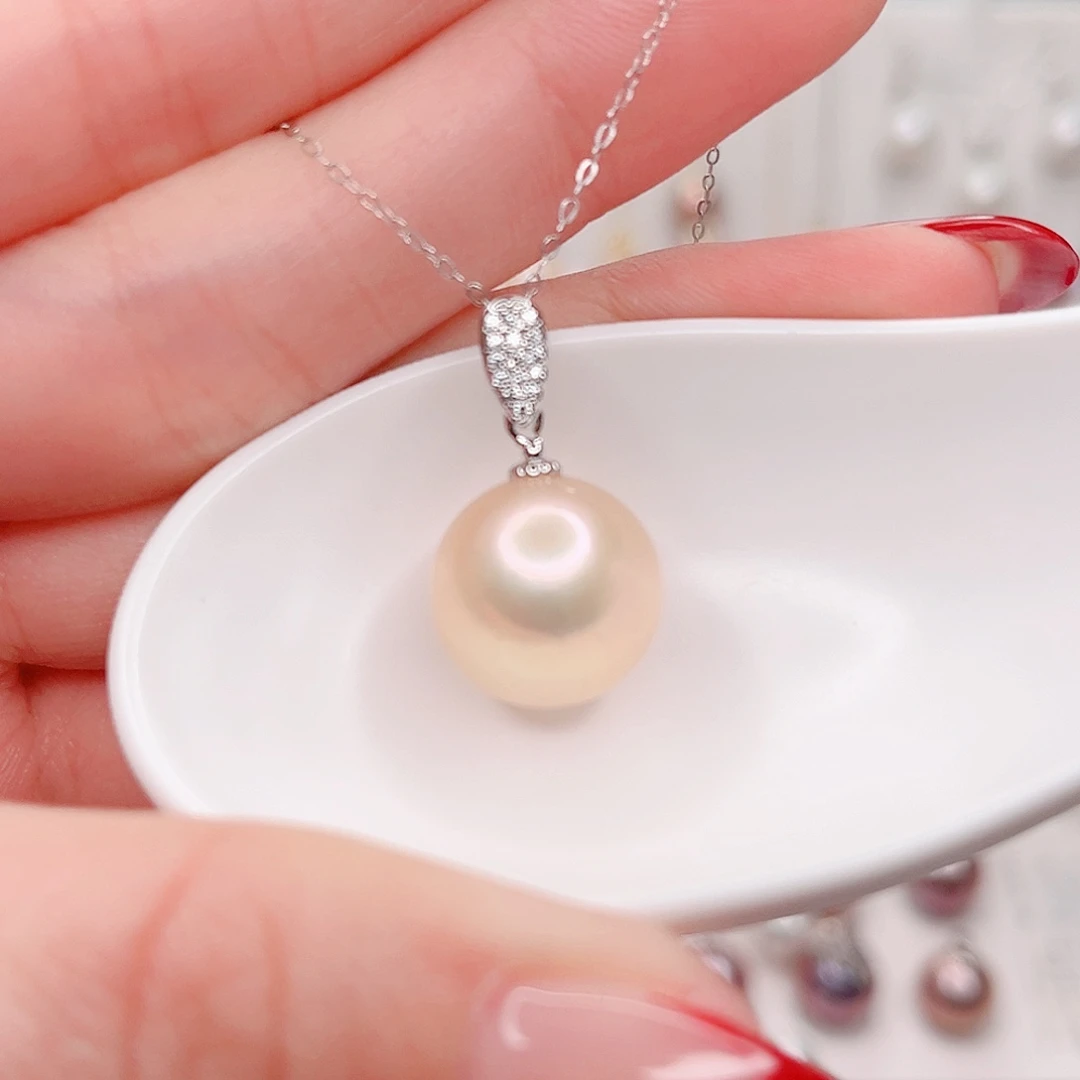 淡水珍珠合金吊坠(赠链)